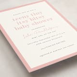 "itsy" - Baby Shower Invitations in Sweet Pink by Sara Hicks Malone - Detail