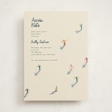 "Apres Bebe" - Baby Shower Invitations in Cream by Ellen Schlegelmilch - Front