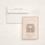 "Holiday Greetings" - Baby Shower Invitations in Cotton Candy by Pixel and Hank - With Envelope