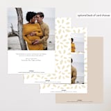 "Little owlet" - Baby Shower Invitations in Almond by Jennifer Wick - Back of Card Options