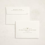 "Ribbon Toss" - Baby Shower Invitations in Lemon by Robert and Stella - FREE Recipient Addressing