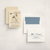 "Little Explorer" - Baby Shower Invitations in Butter by Jenna Holcomb - Assembled