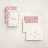 "graceful" - Baby Shower Invitations in Peony by Sarah Knight - Assembled