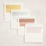 "Bow Brolly" - Baby Shower Invitations in Rose by Angela Thompson - Envelope Liner Options