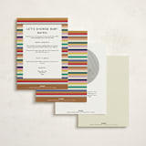 "tiny bold sprinkles" - Baby Shower Invitations in Cream by Ellen Schlegelmilch - Back of Card Options