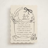 "bungeoppang" - Baby Shower Invitations in Bamboo by chocomocacino - Front