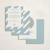 "Party Puppies" - Baby Shower Invitations in Fur by Erin German - Back of Card Options