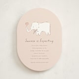 "bananella" - Baby Shower Invitations in Taupe by chocomocacino - Front