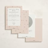 "bananella" - Baby Shower Invitations in Taupe by chocomocacino - Back of Card Options
