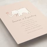 "bananella" - Baby Shower Invitations in Taupe by chocomocacino - Detail