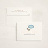 "Sail Ahoy" - Baby Shower Invitations in Buoy by Vera Lim - FREE Recipient Addressing