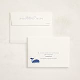 "Whale Hello" - Baby Shower Invitations in Sea by Harriet Richter - FREE Recipient Addressing