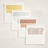"Antique Rattle" - Baby Shower Invitations in Rose by Gwen Bedat - Envelope Liner Options