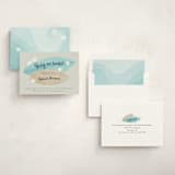 "Surf baby" - Baby Shower Invitations in Pebble by Adelyn T. - Assembled