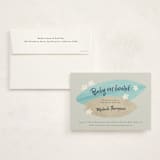 "Surf baby" - Baby Shower Invitations in Pebble by Adelyn T. - With Envelope