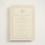 "Precious" - Baby Shower Invitations in Mint by Tina Faselli - Front