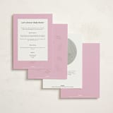 "Cowgirl on the Way!" - Baby Shower Invitations in Cocoa by Maggie Daugherty - Back of Card Options