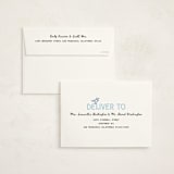 "Nautical doodles" - Baby Shower Invitations in Denim by Cass Loh - FREE Recipient Addressing