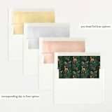 "Deer Forest" - Baby Shower Invitations in Forest by Elly - Envelope Liner Options