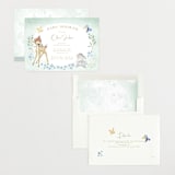 "Disney's Bambi Forest" - Baby Shower Invitations in Forest by frau brandt - Assembled