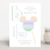 "Disney Ombre Mickey Mouse" - Baby Shower Invitations in Rainbow by Beth Schneider - Front