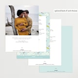 "Disney's Baby Dumbo" - Baby Shower Invitations in Baby Blue by Kanika Mathur - Back of Card Options