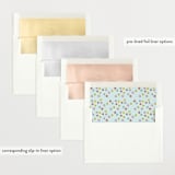 "Disney's Baby Dumbo" - Baby Shower Invitations in Baby Blue by Kanika Mathur - Envelope Liner Options