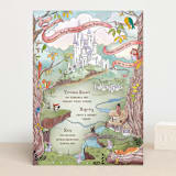 "Sleeping Beauty Storybook Forest" - Baby Shower Invitations in Mint by Becky Nimoy - Front