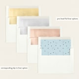 "Disney's Winnie the Pooh in the Wood" - Baby Shower Invitations in Sky by Becky Nimoy - Envelope Liner Options