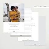 "Disney's Pooh Hunny Pot" - Baby Shower Invitations in Cotton by Angela Thompson - Back of Card Options
