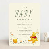 "Disney's Winnie The Pooh Garden" - Baby Shower Invitations in Honey by Oma N. Ramkhelawan - Front