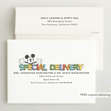 "Disney's Mickey Mouse Oh, Boy!" - Baby Shower Invitations in Natural by Heather Schertzer - FREE Recipient Addressing