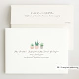 "Watercolor cactus" - Baby Shower Invitations in Blush by Jennifer Wick - FREE Recipient Addressing
