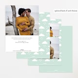 "Petite Jungle shower" - Baby Shower Invitations in Forest by Jennifer Wick - Back of Card Options