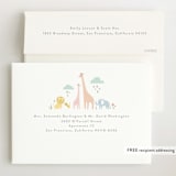 "Petite Jungle shower" - Baby Shower Invitations in Forest by Jennifer Wick - FREE Recipient Addressing