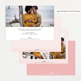 "Big Bash" - Baby Shower Invitations in Blush by Lauren Chism - Back of Card Options