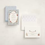 "Disney's Snow White Someday" - Baby Shower Invitations in Blue Skies by Erin L. Wilson - Assembled