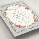 "Disney's Snow White Someday" - Baby Shower Invitations in Blue Skies by Erin L. Wilson - Detail