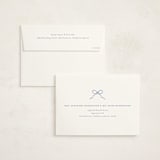 "Bitty Bouquet" - Baby Shower Invitations in Periwinkle by Paper Raven Co. - FREE Recipient Addressing