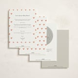 "Little Sprout" - Baby Shower Invitations in Grain by Itsy Belle Studio - Back of Card Options