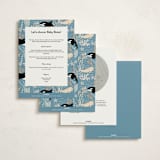 "Under the Sea Creatures" - Baby Shower Invitations in Ocean by Alethea and Ruth - Back of Card Options