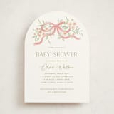 "Sweet Child" - Baby Shower Invitations in Blush by Paper Raven Co. - Front