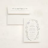 "Lottie" - Baby Shower Invitations in Lilac by Erin L. Wilson - With Envelope