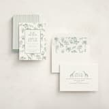 "Safari" - Baby Shower Invitations in Palm by Jenna Holcomb - Assembled