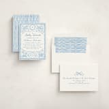 "Folk woodland" - Baby Shower Invitations in Sky by Creo Study - Assembled