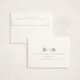"petite corners" - Baby Shower Invitations in Seafoam by Jennifer Wick - FREE Recipient Addressing