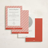 "Cute Country BBQ" - Baby Shower Invitations in Cherry Pie by Jessie Steury - Back of Card Options