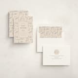 "Forest Toile" - Baby Shower Invitations in Bamboo by Teju Reval - Assembled