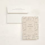 "Forest Toile" - Baby Shower Invitations in Bamboo by Teju Reval - With Envelope