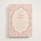 "Very Berry" - Baby Shower Invitations in Berry by letterfix - Front